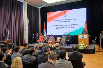 Address by the President of India, Shri Ram Nath Kovind, at the Indian Community Reception in Slovenia